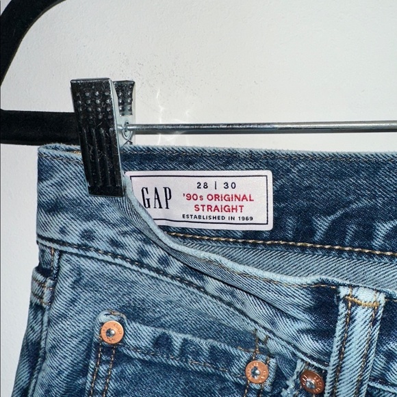 GAP Men's 90’s Straight Jeans - Picture 4 of 7